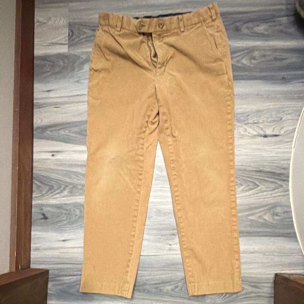 Brooks Brothers Clark Men’s 35x30 Tan Corduroy Pants Stretch Chino